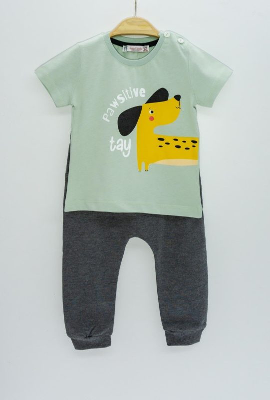 Yeşil Cepli Alt Üst Takım